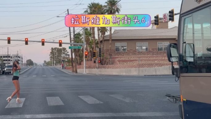 捷克街头-棕色公主切的大胸白丝JK